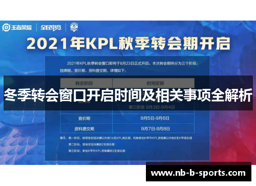 冬季转会窗口开启时间及相关事项全解析