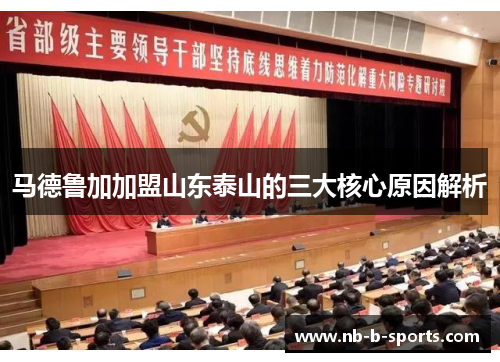 马德鲁加加盟山东泰山的三大核心原因解析